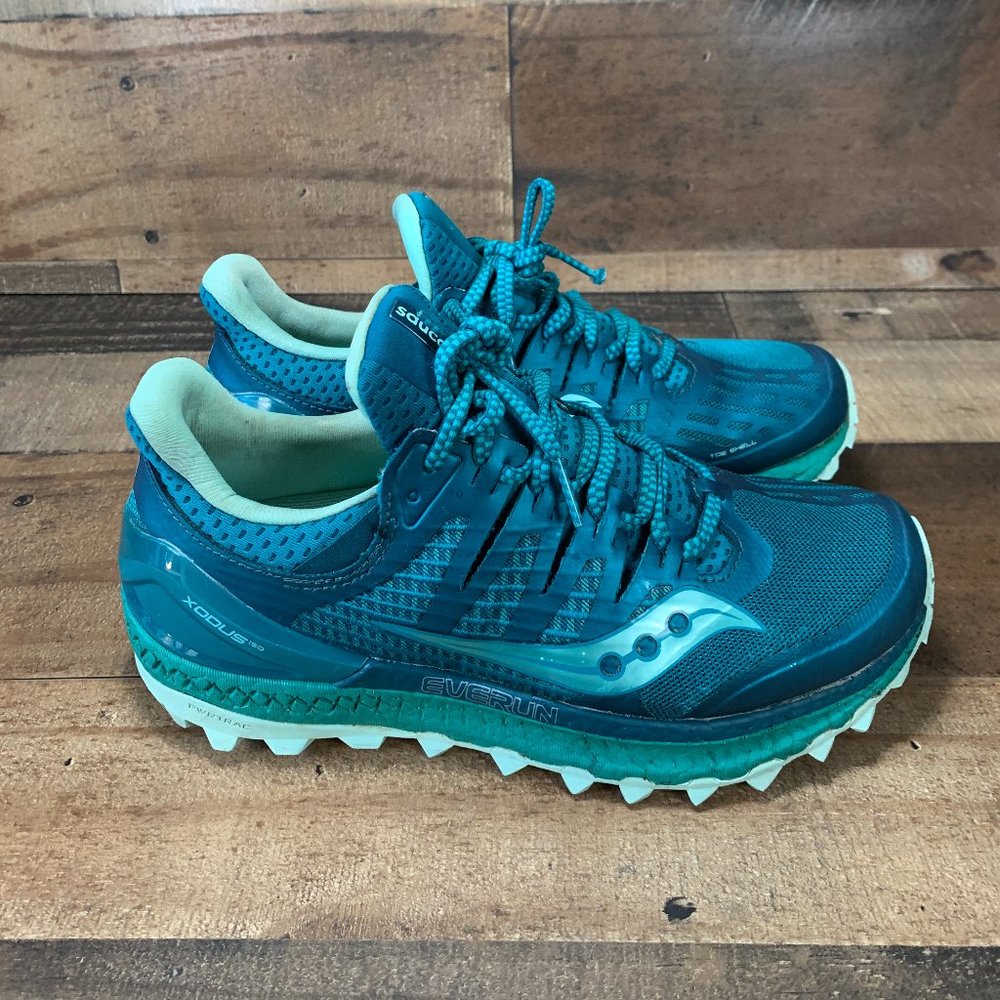 Saucony Xodus Iso 3 Women Trail Running Shoes SZ 7